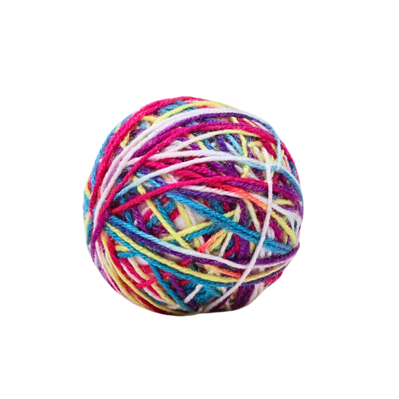 Wollball für Katzen 