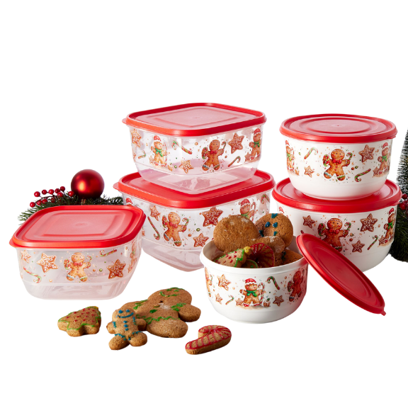 Viele unterschiedliche Weihnachtsdosen 