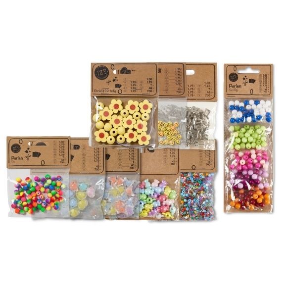 Unterschiedliche Perlen für 1.50€