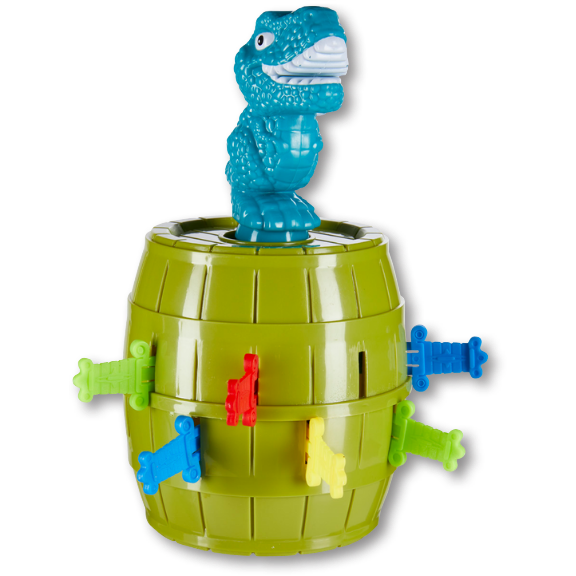 Spielzeug fuer Kinder, der Dumping Dino