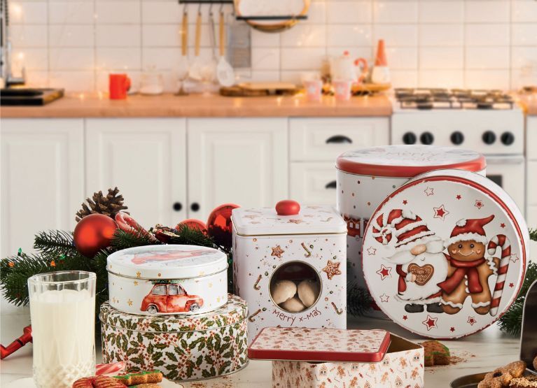 Keksdosen für deine Weihnachten in Weiß