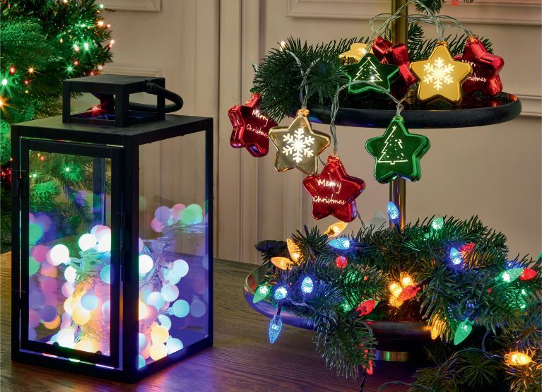 Dekorative Weihnachtsbeleuchtung 