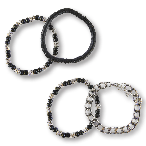 Herren Armbaender in verschiedenen Varianten 