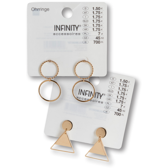 Zwei Paar verschiedene Damen Ohrringe 