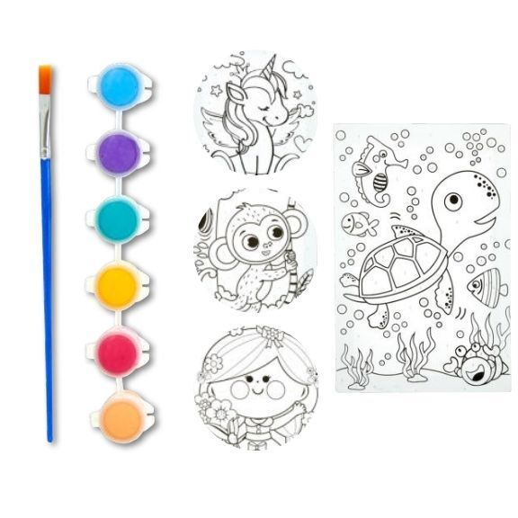 Malen nach Zahlen für 2.50€