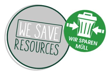 We Save Resources Logo