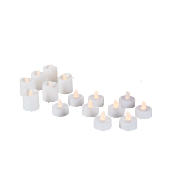 Weihnachtliche LED Teelichter