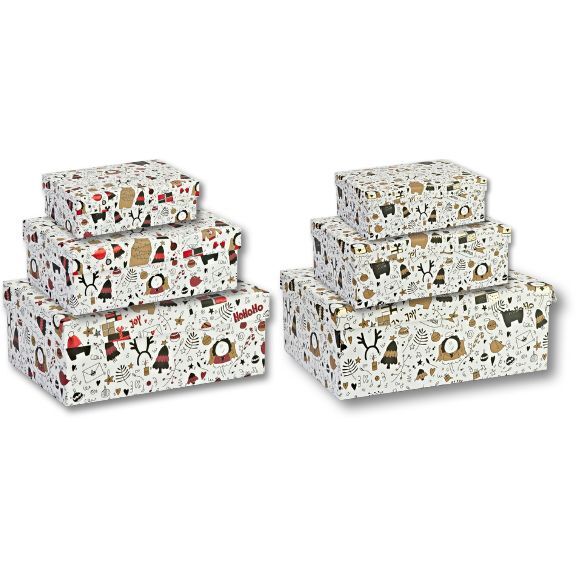 Weihnachtliche Geschenkboxen von Simone Abelmann