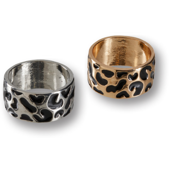 Damen Ring in Gold und Silber 