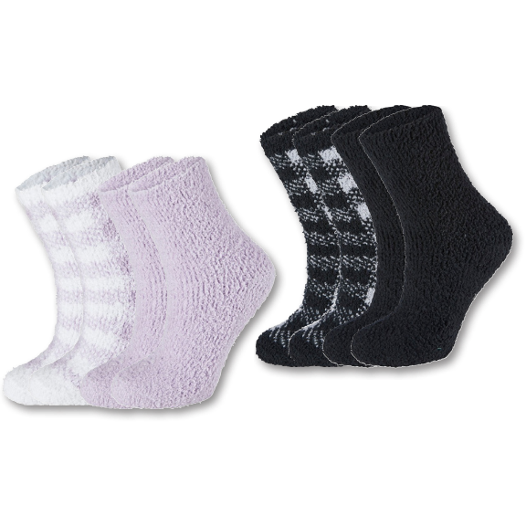 Flauschsocken fuer Damen 