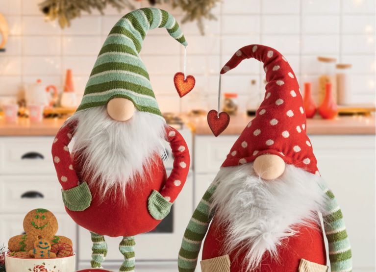 Weihnachtsmänner Figuren - Weihnachtliche Dekoration 