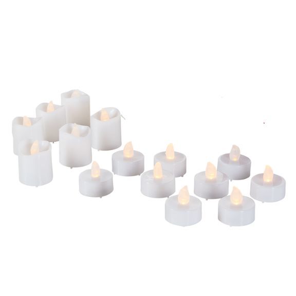 LED Teelichter zur Weihnachtszeit 