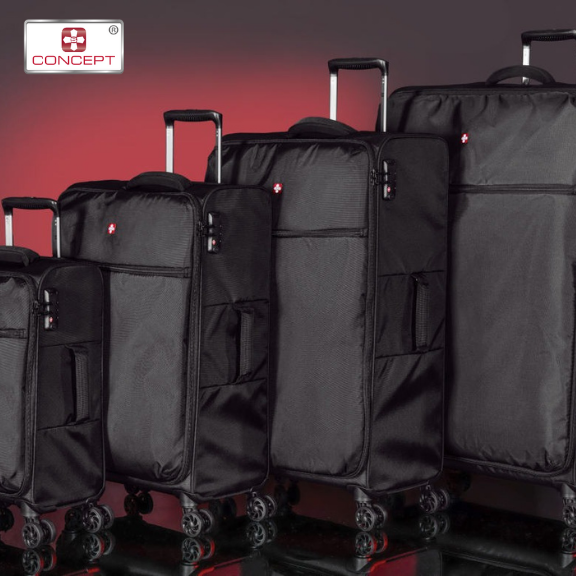 S-concept Textilkoffer superlight