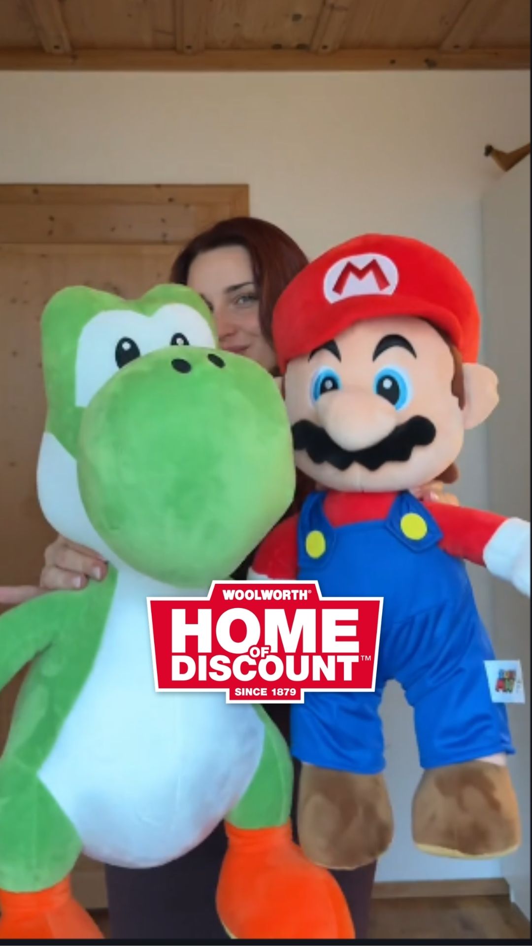 🎮🍄 Doppelte Gaming-Power zum Kuscheln! 🍄🎮 Ob als Geschenk, Deko oder treuer Begleiter im…