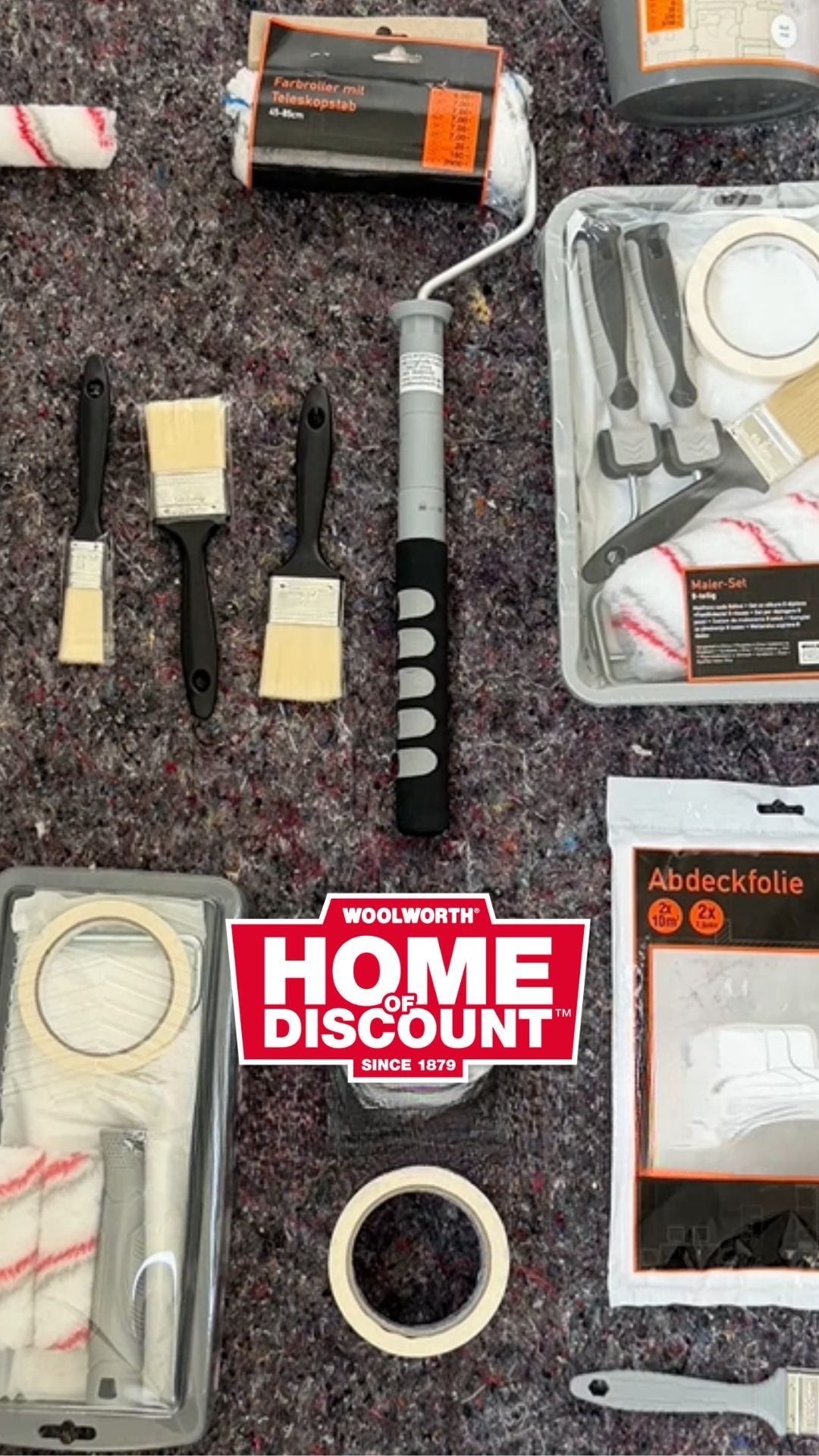 🎨🖌️ Alles für dein nächstes Streichprojekt! 🖌️🎨 Ob Farbroller, Pinsel, Malerband oder Abdeckfolie –&hellip;