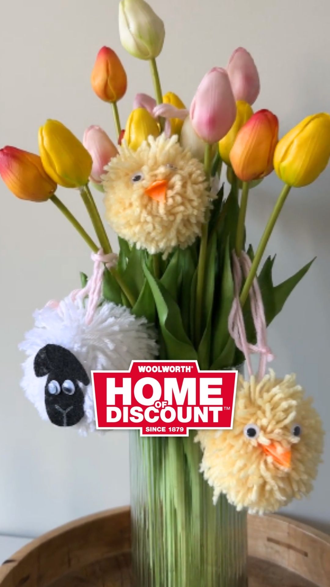 🐥🧶 Flauschige Bastelidee aus Wolle! 🧶🐥 Mit etwas Wolle, Wackelaugen und ein wenig Kreativität&hellip;