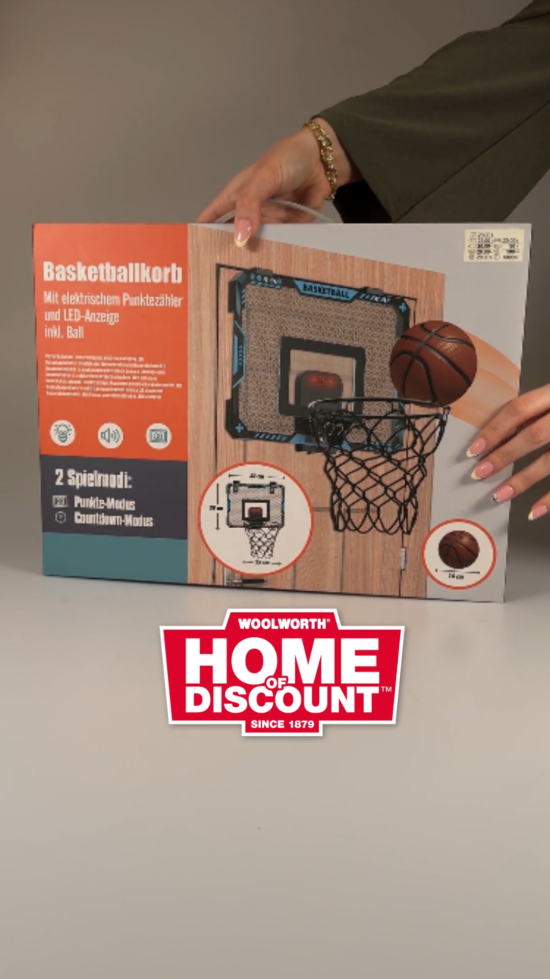 🏀✨ Spielspaß mit Treffer-Feeling! ✨🏀 Mit diesem Basketballkorb wird jedes Kinderzimmer zum kleinen…