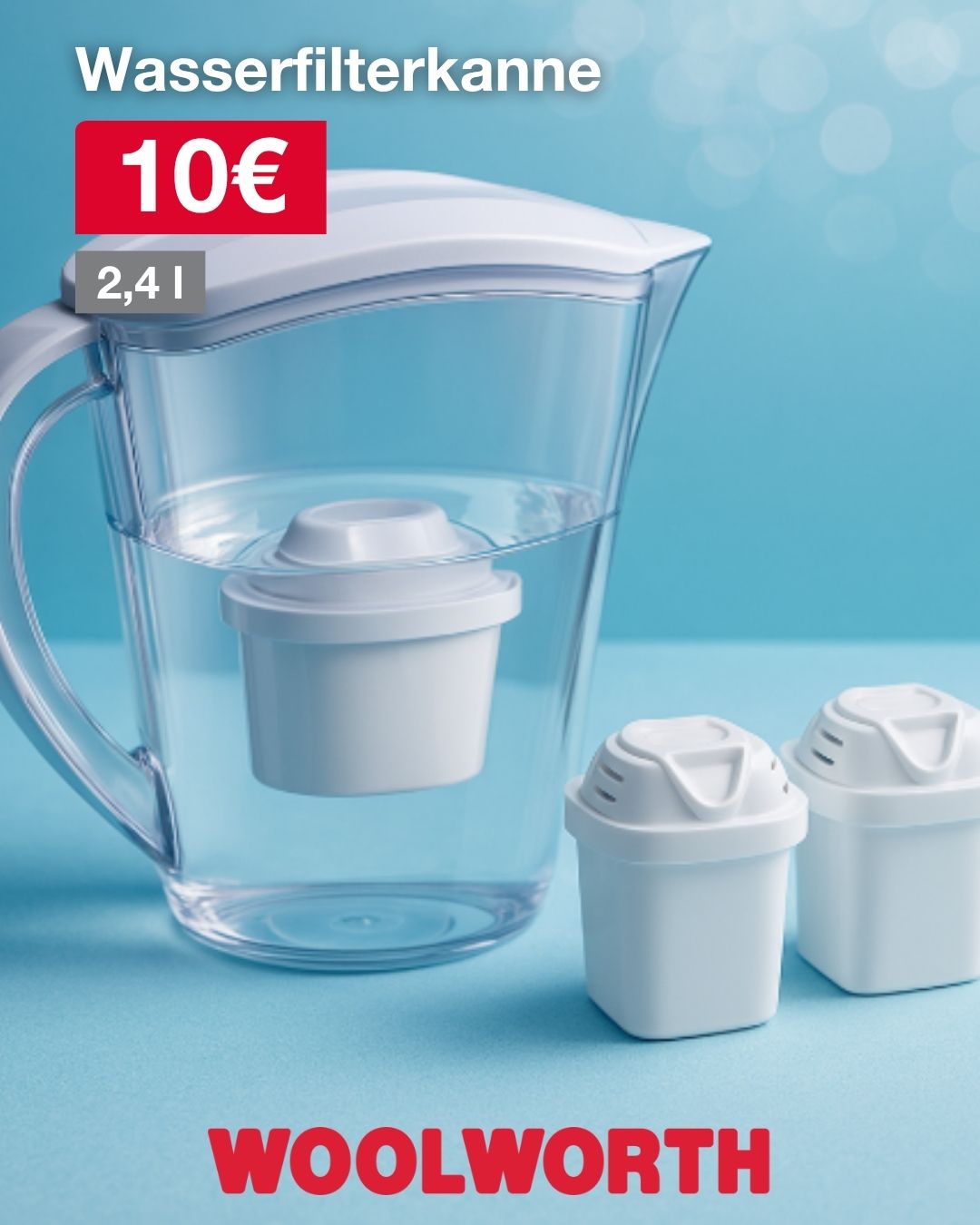 💧✨ Frisch gefiltert durch den Tag! ✨💧 Mit der Wasserfilterkanne genießt du jederzeit gefiltertes&hellip;